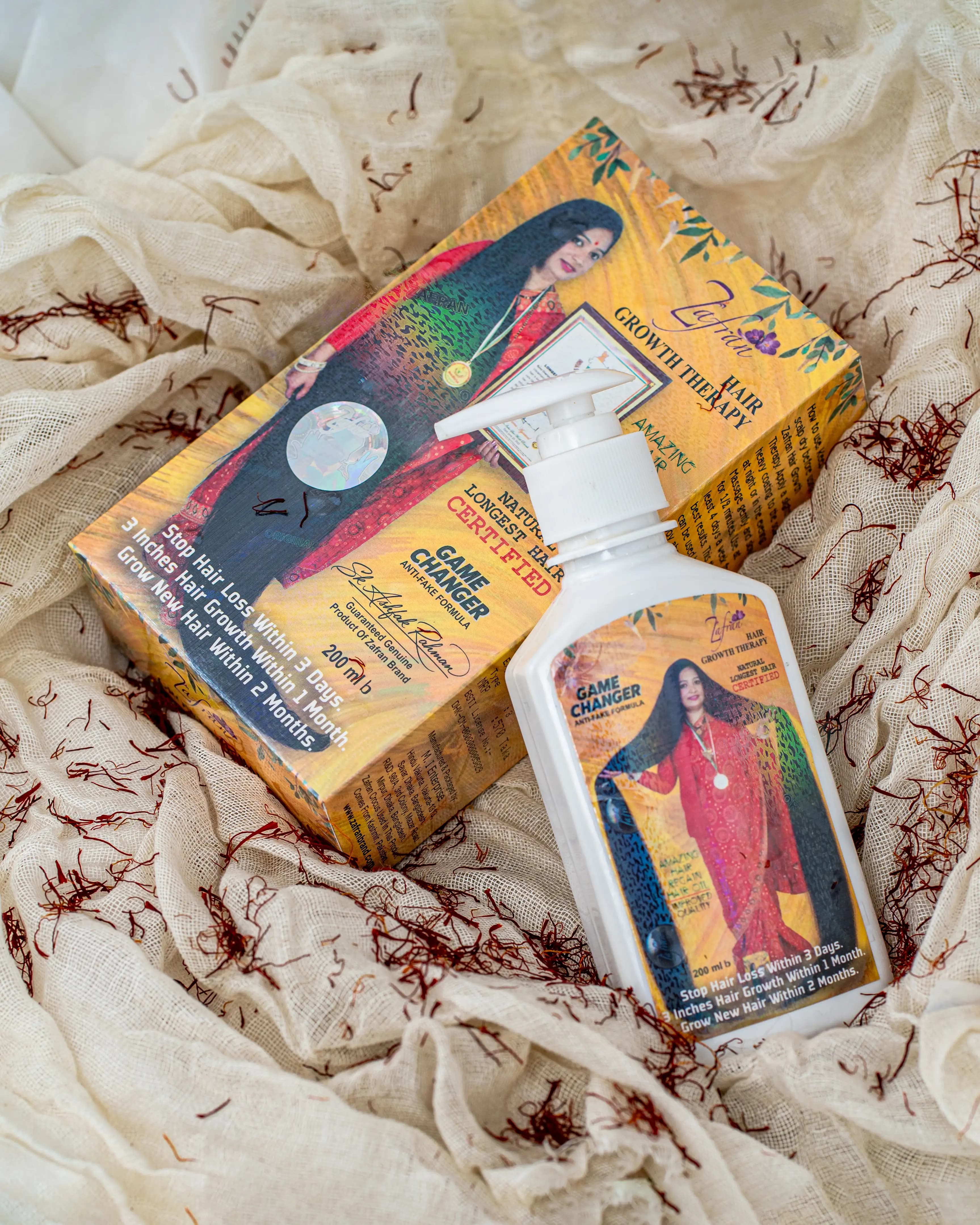 Zafran Hair Growth Therapy Oil (Game Changer)