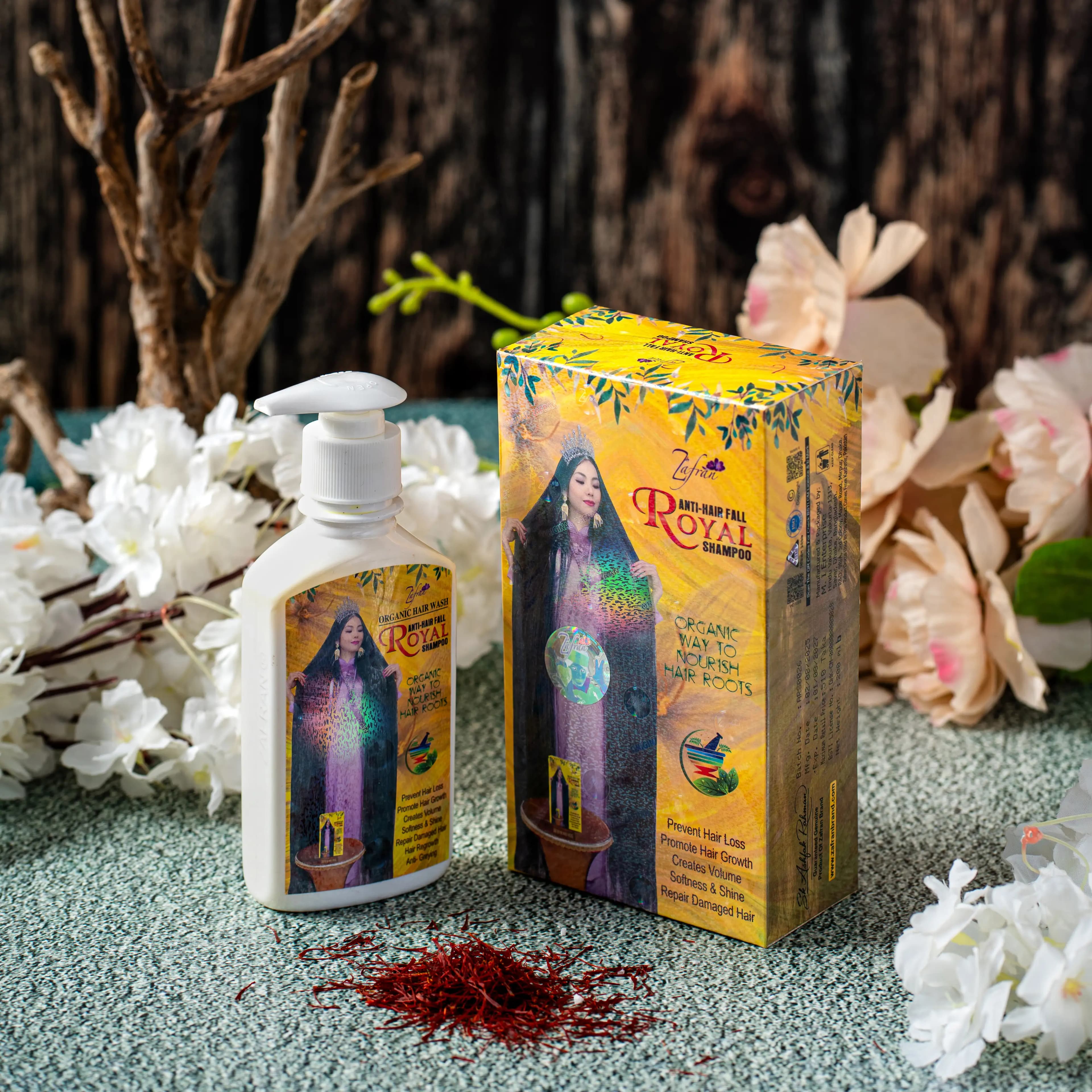 Zafran Anti-Hair Fall Royal Shampoo