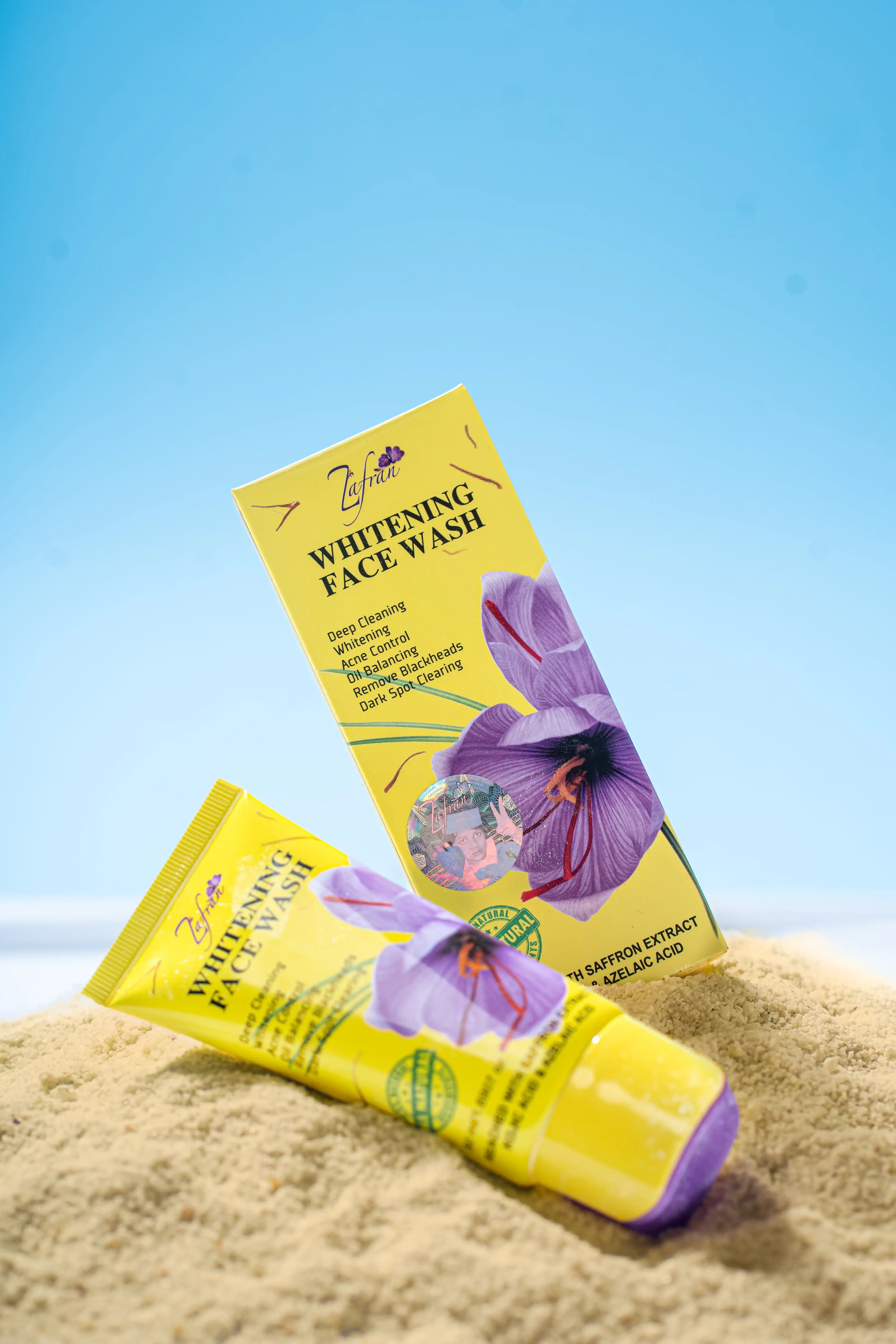 Zafran Whitening Face Wash