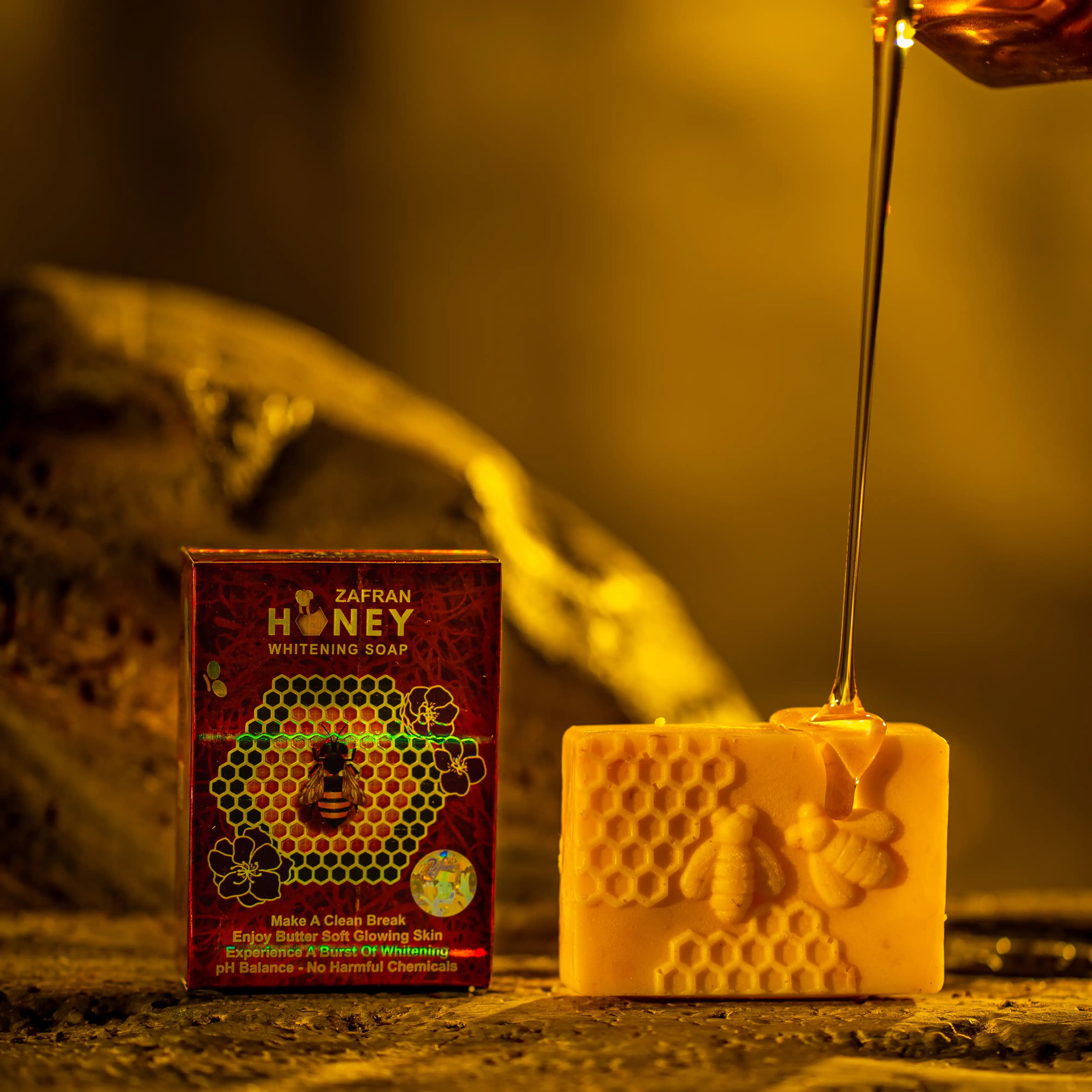 Zafran Honey Whitening Soap